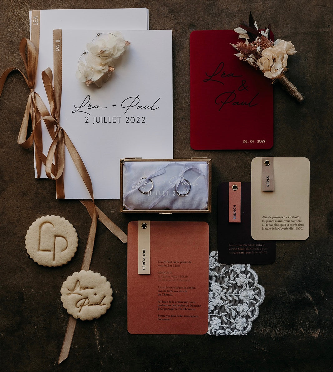Détails mariage