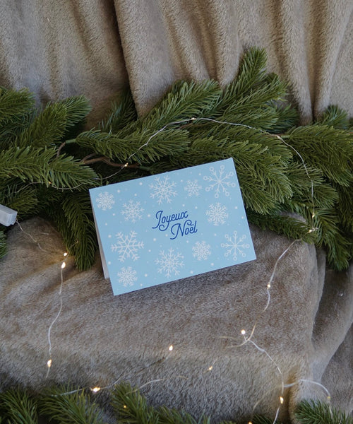 Cartes de vœux - Flocons