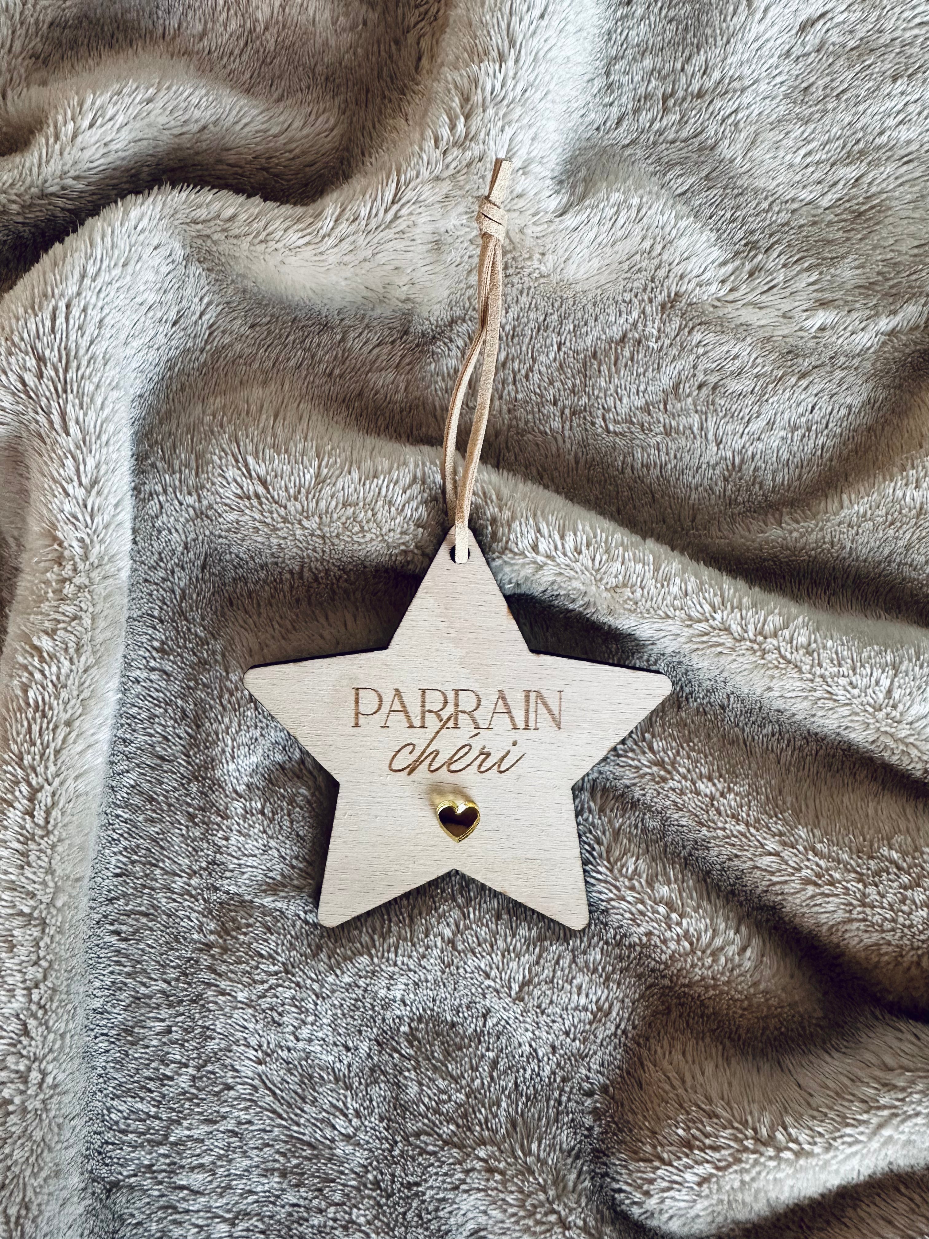 Décoration suspendue - Parrain