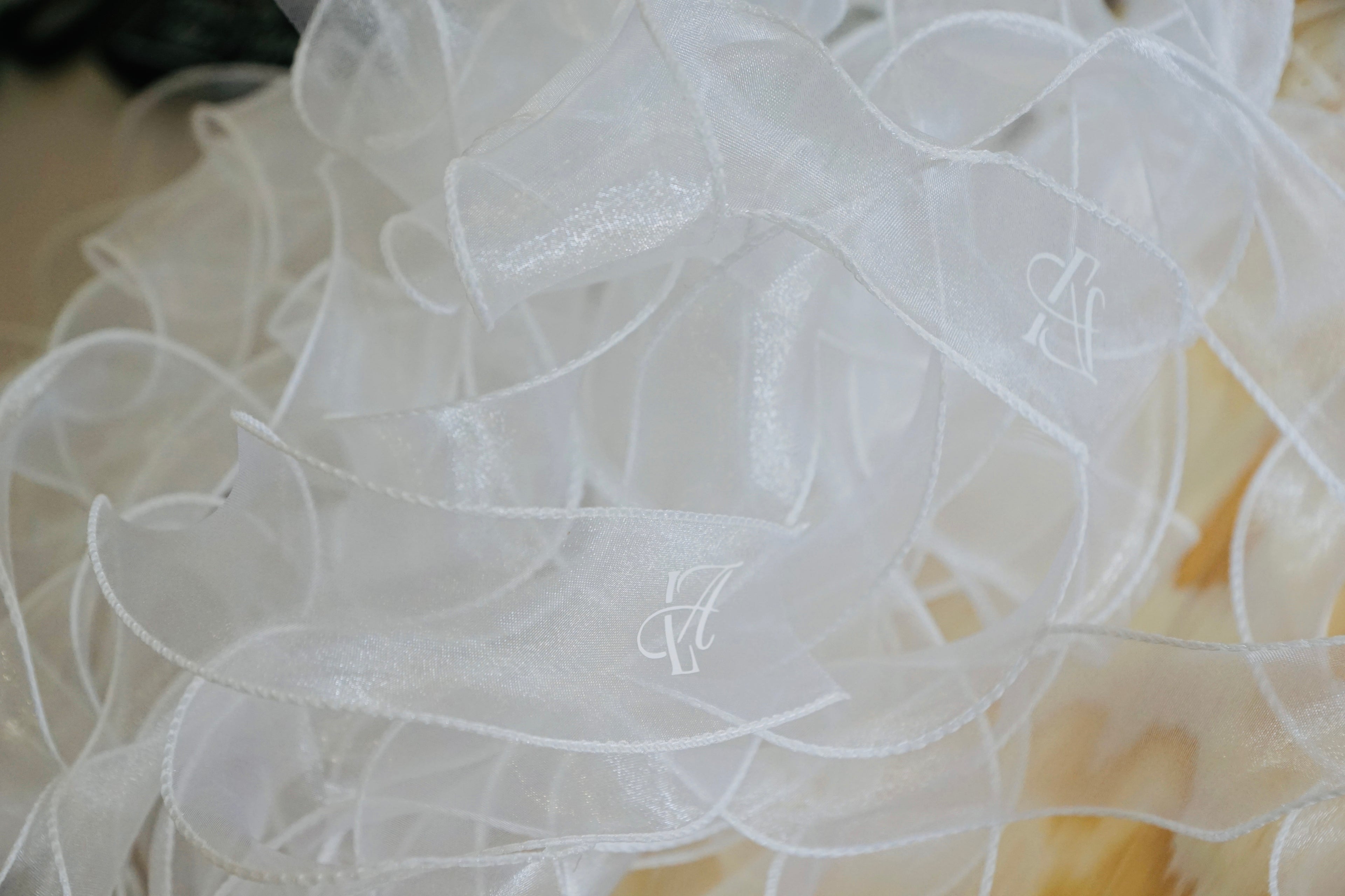 Ruban mariage prénoms